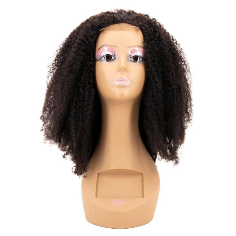 Afro Kinky Transparent Closure Wig