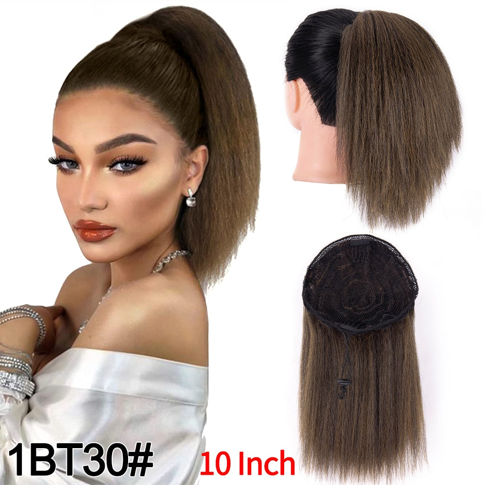 Synthetic Long Puff Ponytail Extenstion
