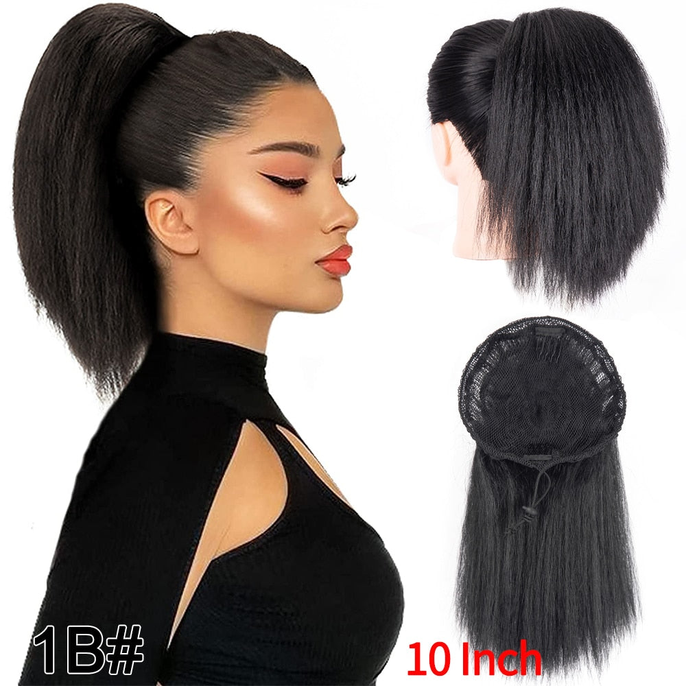 Synthetic Long Puff Ponytail Extenstion