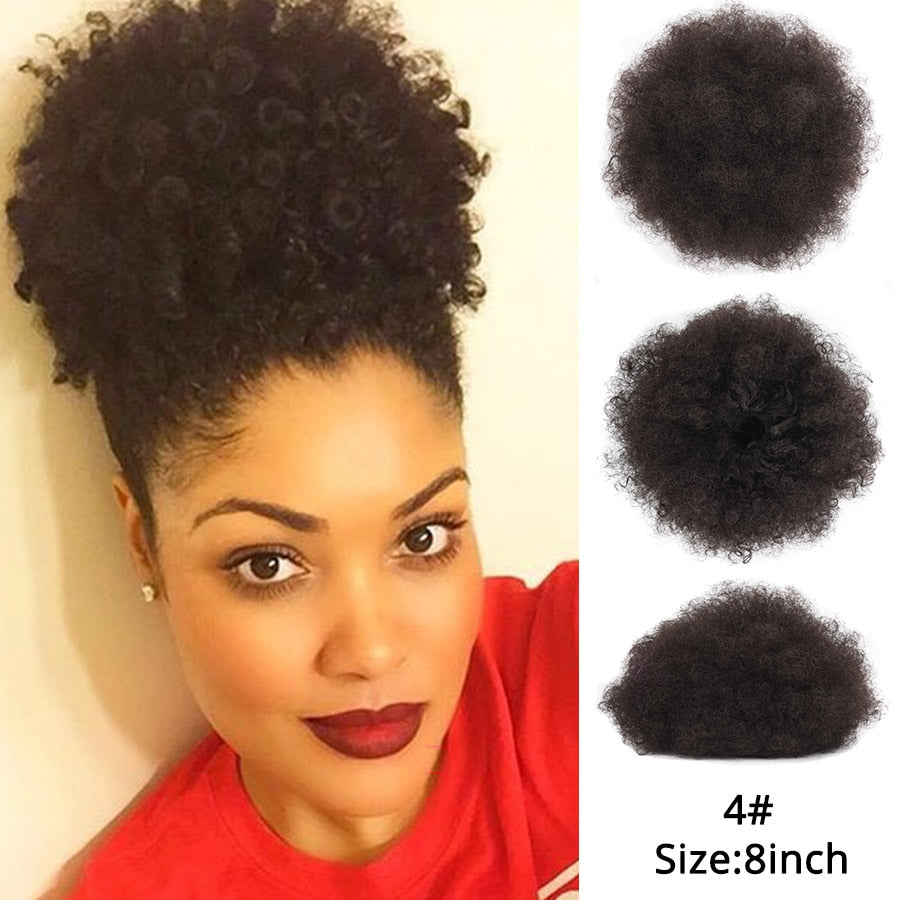 Ponytail Extension | Synthetic | Natural Curly