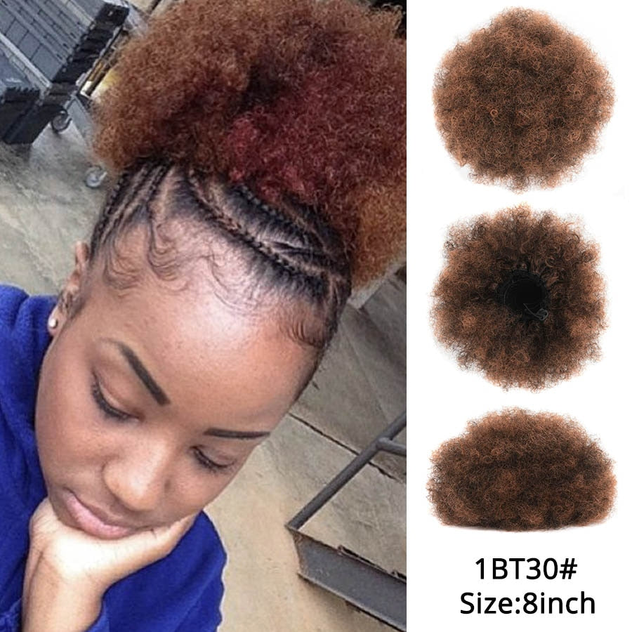 Ponytail Extension | Synthetic | Natural Curly
