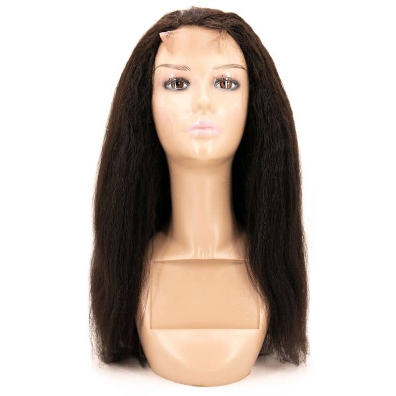 Pamela Cone Kinky Straight Transparent Closure Wig